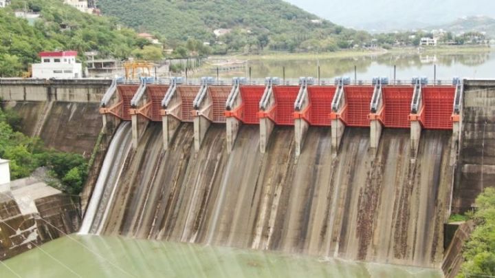 A pesar de lluvias, presas de Nuevo León continúan a la baja