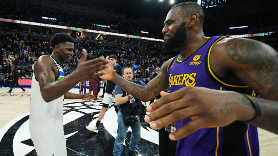 LeBron James y los Lakers enfrentarán a los Timberwolves en los Play-In