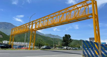 Puente peatonal en la Carretera Nacional sigue sin ser terminado