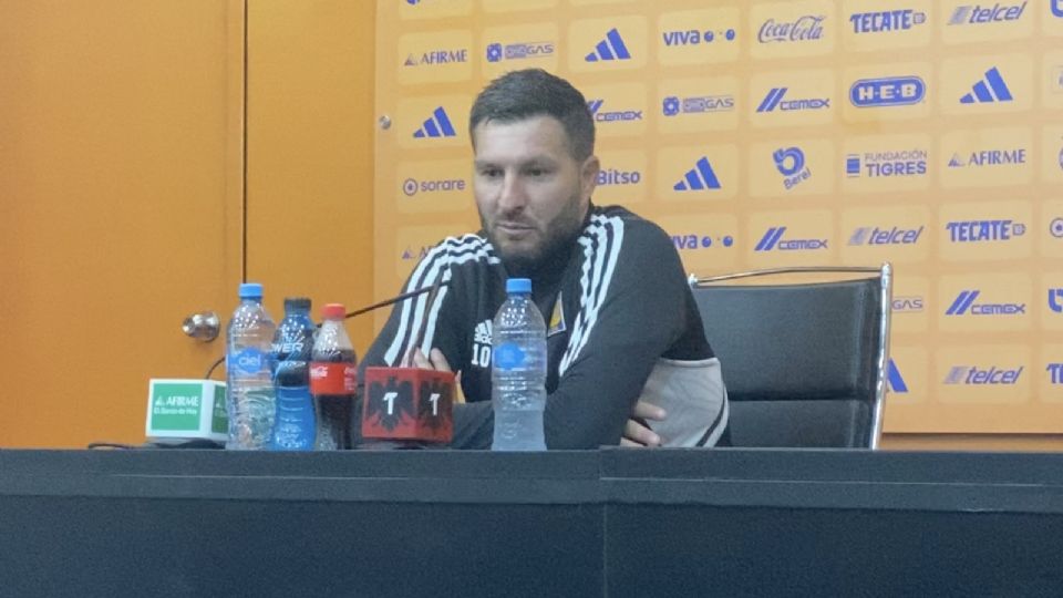 André-Pierre Gignac habló en rueda de prensa sobre la falta de puntería que ha tenido en los últimos partidos con Tigres