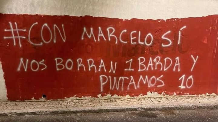 Borran 600 bardas a favor de Marcelo Ebrard