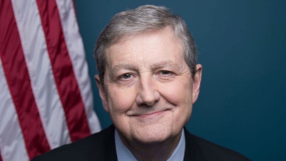 Senador republicano de Louisiana, John Neely Kennedy