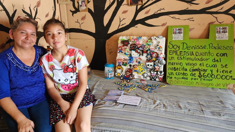 Denisse, joven de 14 años que requiere de un nuevo estimulador vagal