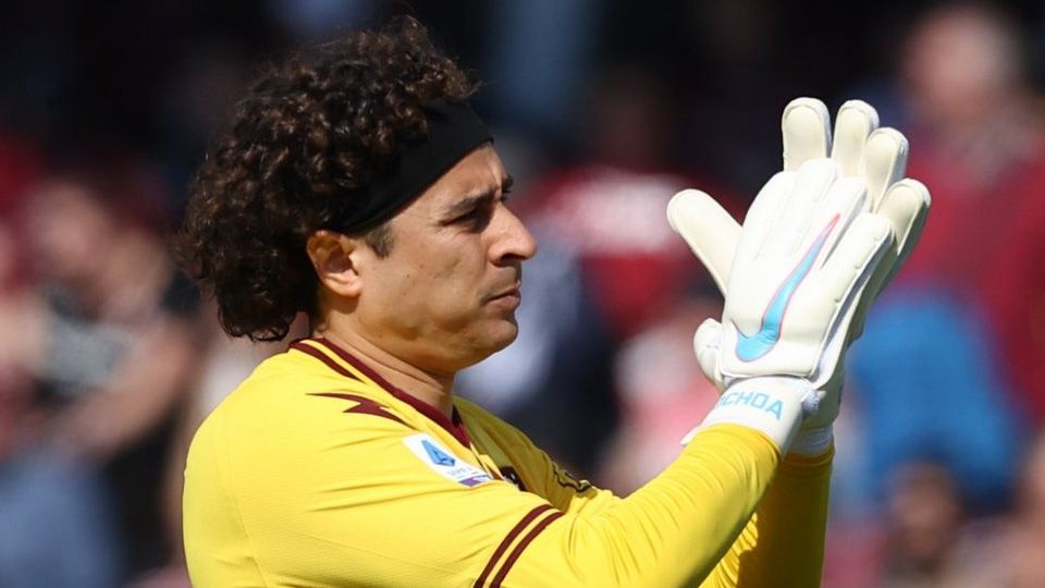 Guillermo Ochoa fue nuevamente clave para el triunfo del Salernitana ahora ante el Atalanta