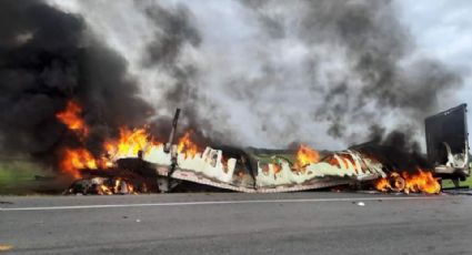 Mueren 13 personas tras choque en carretera de Tamaulipas