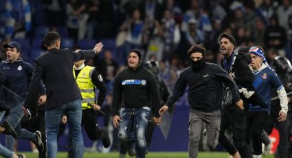 LaLiga: Aficionados del Espanyol impiden al Barcelona celebrar el título