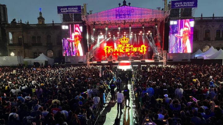 Finaliza tercer 'Macrofest' con más de 60 mil regios en la Explanada de los Héroes