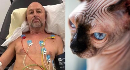 Chris Rowley: El hombre que casi muere ‘por culpa’ de su gato