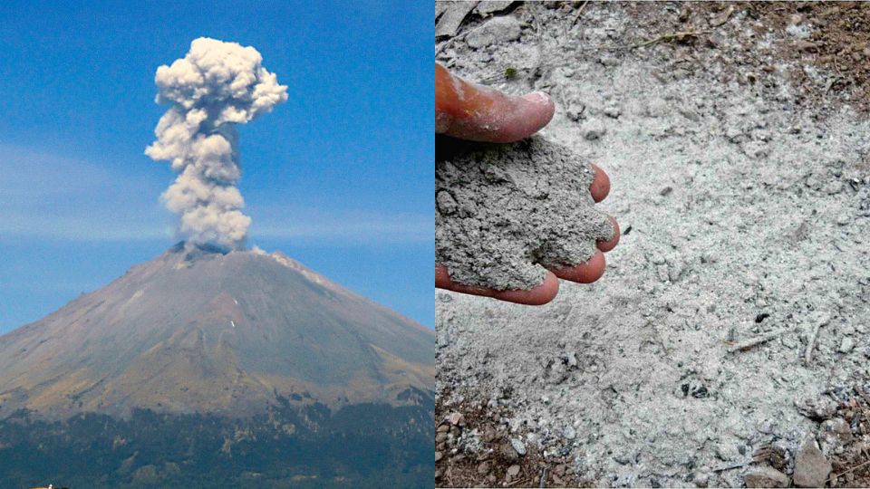 Venden por Facebook ceniza del Popocatépetl