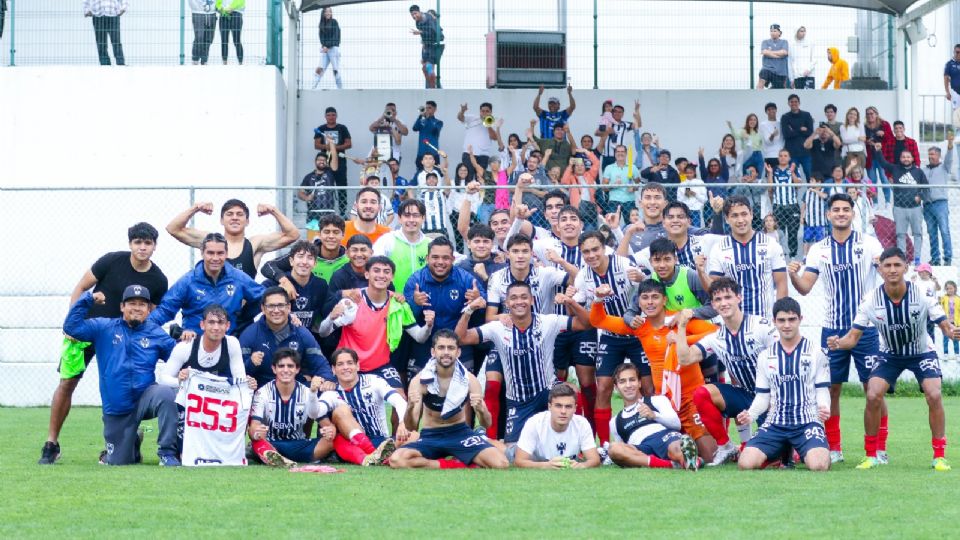 El equipo sub 18 de Rayados jugará la Final de la Liga MX contra Cruz Azul el domingo en el Estadio BBVA