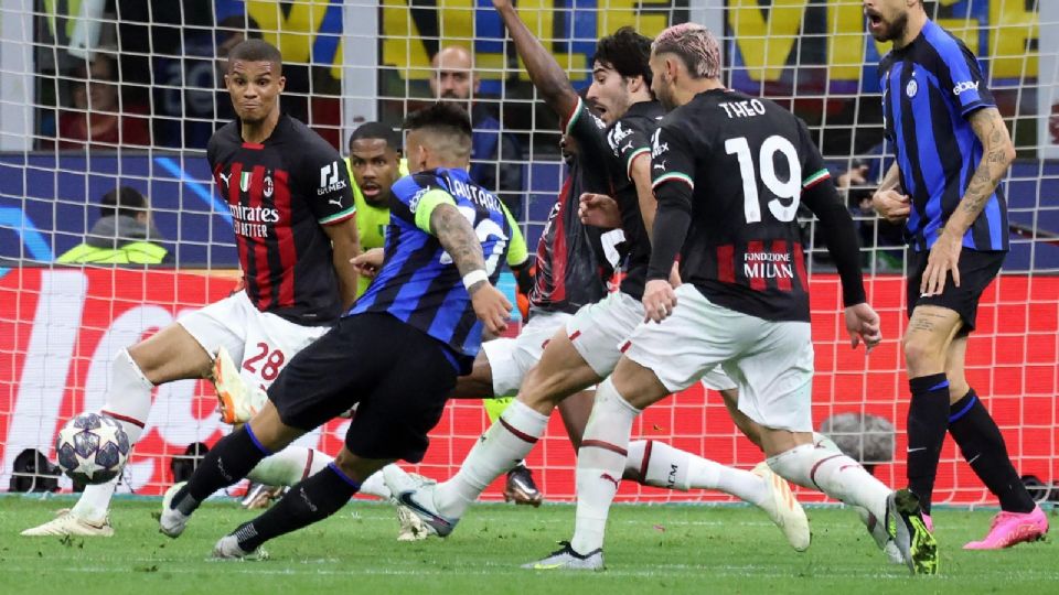 Lautaro Martínez anotó el único gol de la Semifinal de vuelta de Champions League entre Inter de Milán y AC Milan