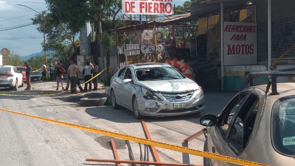 Vehículos involucrados en la persecución.