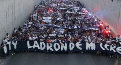 Caravana de aficionados de Rayados termina con saldo blanco