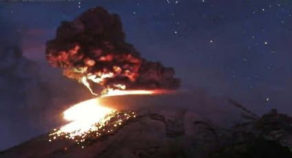 Puebla suspende clases por actividad del volcán Popocatépetl