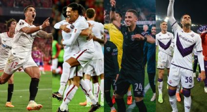 Sevilla vs Roma y West Ham vs Fiorentina, las finales europeas