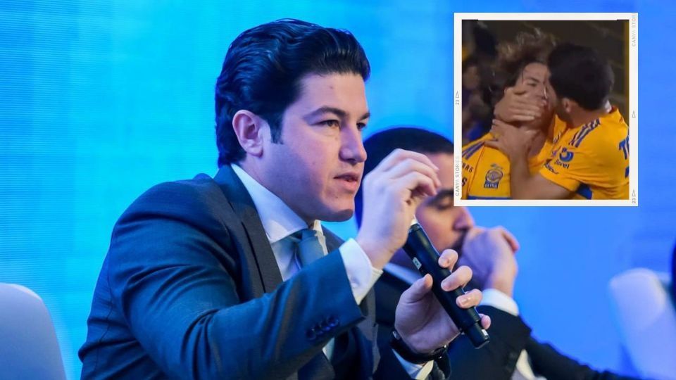 El gobernador de Nuevo León, Samuel García, habló sobre el beso entre Sebastián Córdova y Juan Pablo Vigón en el Clásico Regio