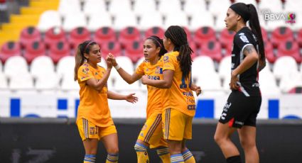 Tigres Femenil goleó 5-0 a Atlas en Ida de Cuartos de Final