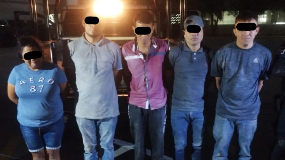 Cinco personas detenidas en Escobedo