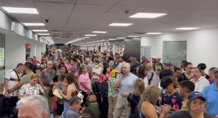 Desvían vuelos y reportan retrasos en Aeropuerto de Monterrey por lluvia