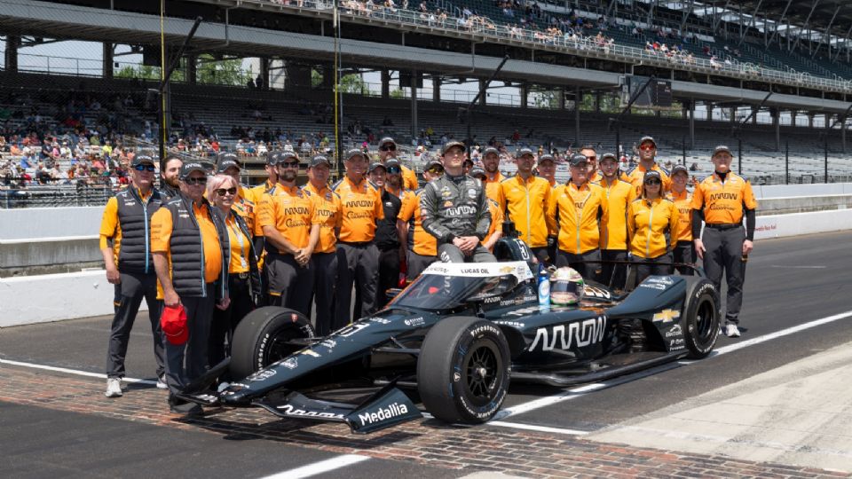 IndyCar: Pato O'Ward largará quinto en las 500 millas de Indianápolis