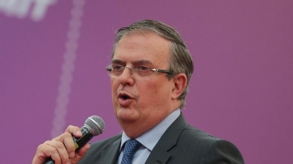 El titular de la Secretaría de Relaciones Exteriores (SRE), Marcelo Ebrard.