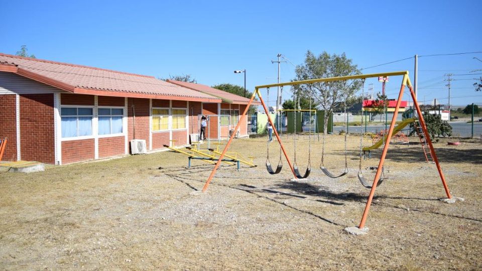 Plantel 'Carlos Antonio de Padua Chávez' en Juárez, Nuevo León.