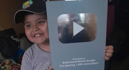 Padre crea placa de YouTube para su hijo que logró mil 400 suscriptores