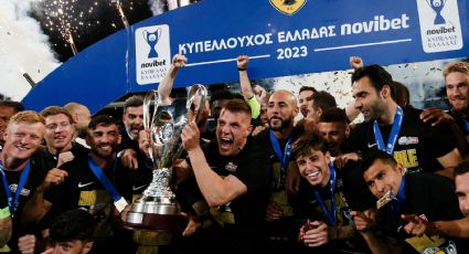 AEK Atenas de Orbelín Pineda gana la Copa griega y logra el doblete tras 45 años