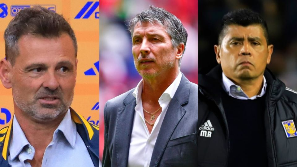 Diego Cocca, Robert Dante Siboldi y Marco Antonio Ruiz dirigieron a Tigres en el Clausura 2023