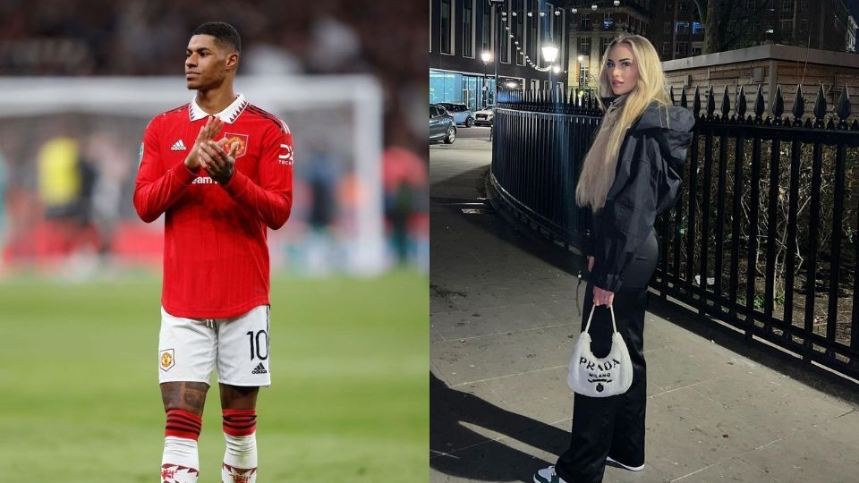 Marcus Rashford ayudó a Alisha Lehmann a salir de una situación complicada en un club nocturno en Manchester