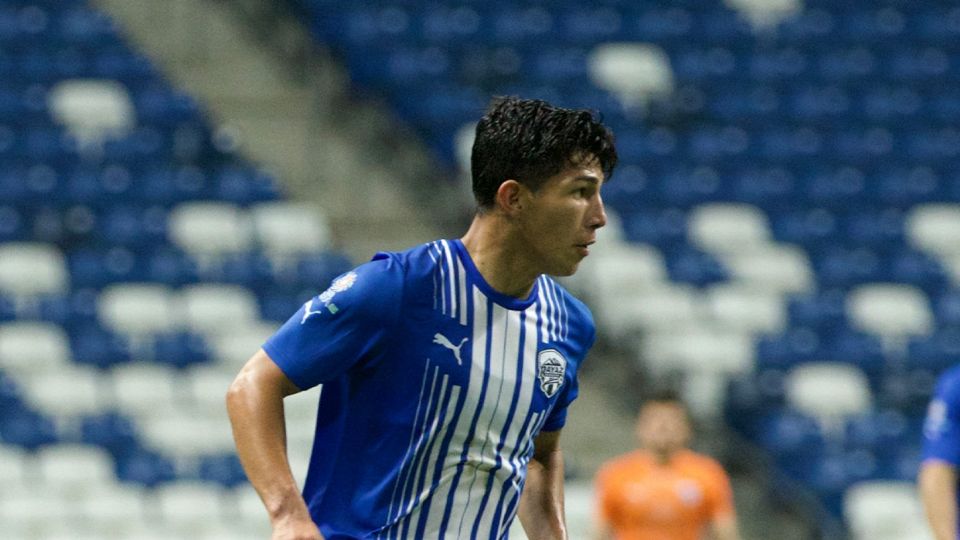 Michell Rodriguez, jugador de Raya2, durante el encuentro ante Atlante