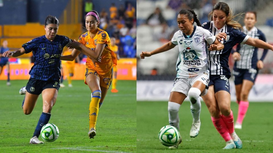 Tigres Femenil y Rayadas fueron eliminadas en Semifinales, ante América y Pachuca, respectivamente, que protagonizarán una final inédita