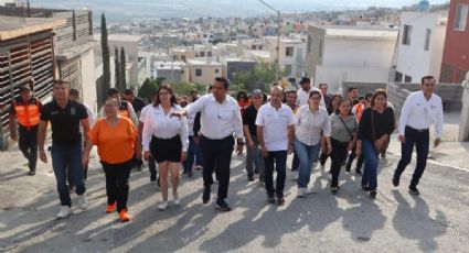 Recorre Jesus Nava colonias de Santa Catarina para necesidades de la ciudadanía