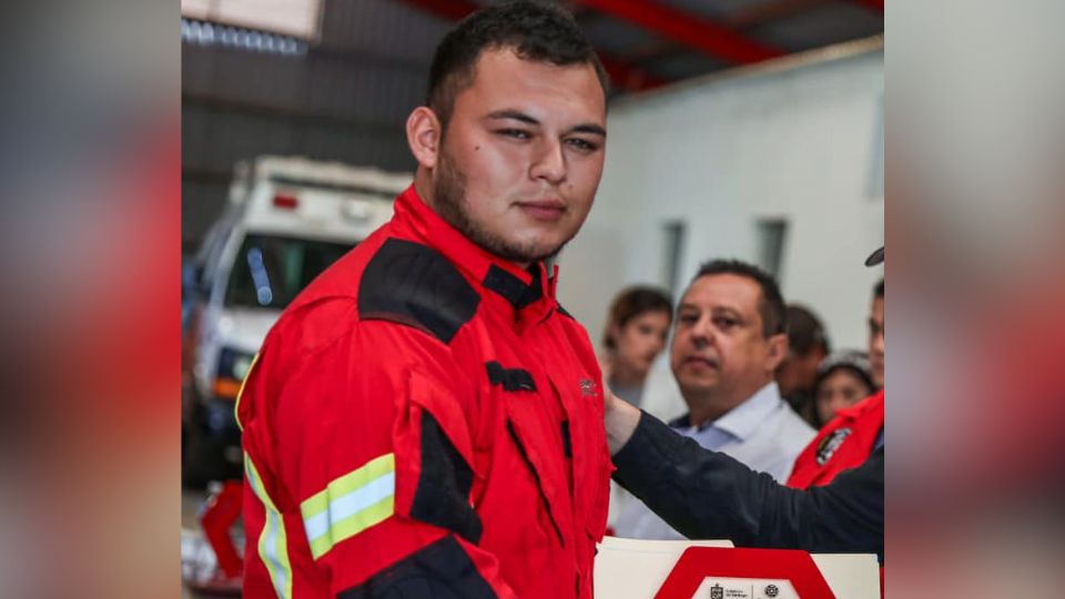 Antonio de Jesús Almaguer, joven rescatista fallecido | Facebook / Irving Larumbe