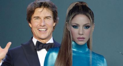 Aseguran que Tom Cruise intenta conquistar a Shakira, pero ella solo lo ve como amigo