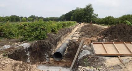 Después de 100 años reemplazan tubería en zona agrícola de Montemorelos