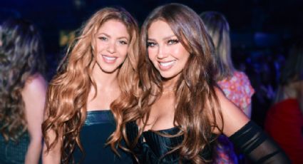 VIDEO: Shakira y Thalía se reencuentran en el evento 'Mujeres Latinas en la Música'