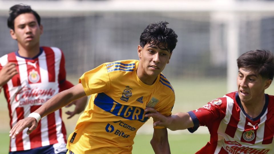 La Sub 18 de Tigres enfrentó a Chivas en Cuartos de Final