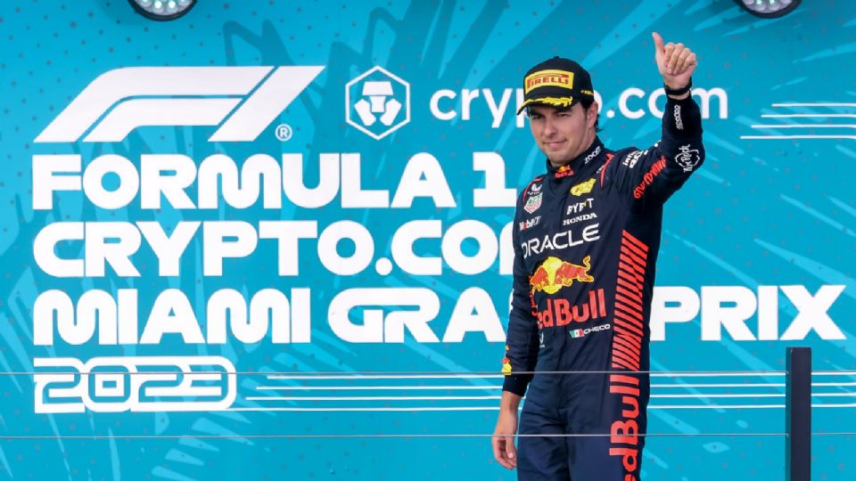 Sergio Pérez finalizó segundo en el Gran Premio de Miami