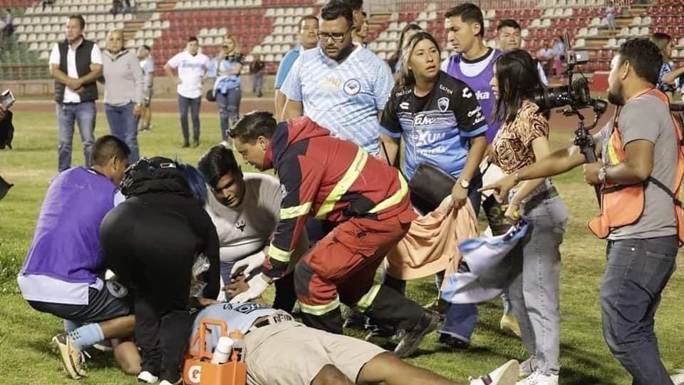 Aficionados de Tampico Madero son agredidos en Zacatecas en la final de ida por el ascenso.