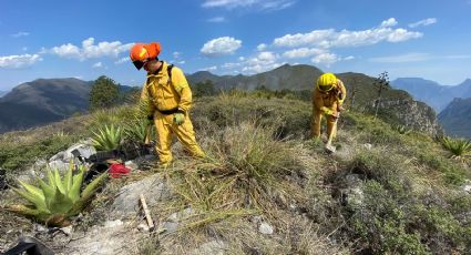 Combate Protección Civil NL cuatro incendios de forma simultánea