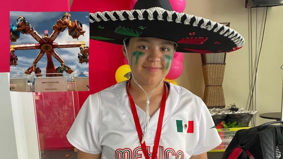 La medallista en Juegos Panamericanos Sub-15 con México, Xiomara Félix, es una de las personas que resultaron heridas en el accidente de un juego mecánico en Sonora