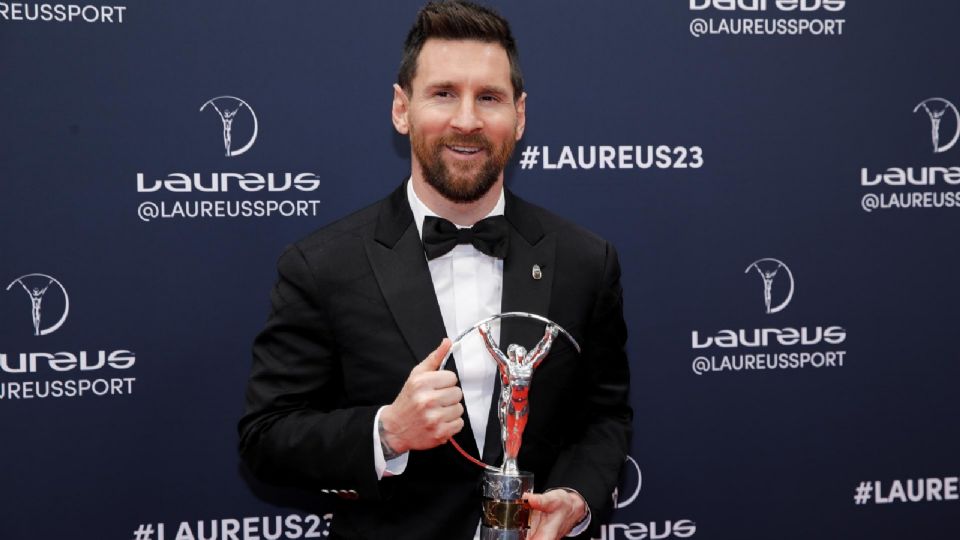 El argentino Lionel Messi fue reconocido como el mejor deportista del 2022 por los Premios Laureus; es la segunda vez que gana el reconocimiento