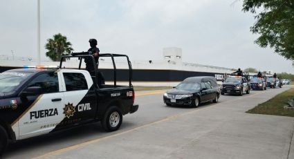 Despiden a policía de Fuerza Civil abatido en Los Herreras