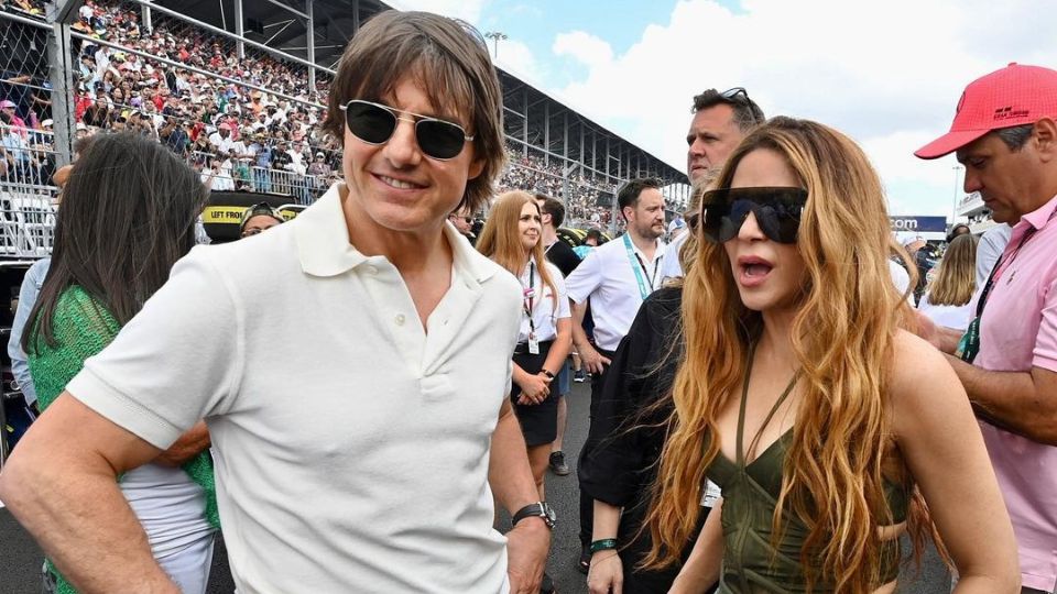 Shakira junto a Tom Cruise