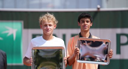 El mexicano Pacheco gana el título de dobles júnior de Roland Garros