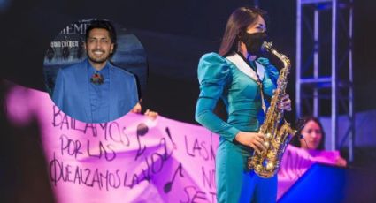 Saxofonista María Elena Ríos acusa a Tenoch Huerta de violentador