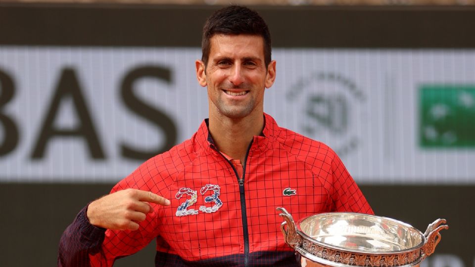 Novak Djokovic se coronó en Roland Garros, título que lo convierte en el máximo ganador de Grand Slams.