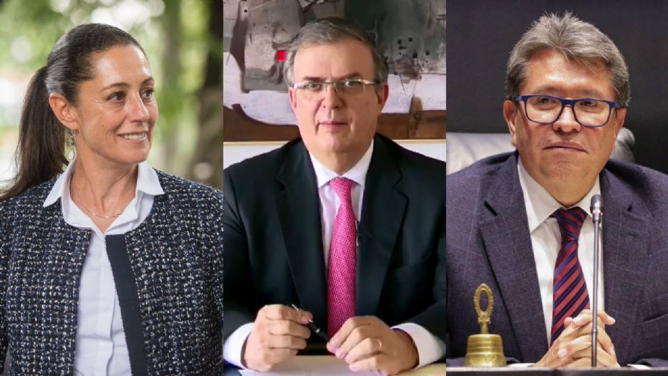 Tres de los aspirantes de Morena se despidieron de sus cargos para buscar la candidatura presidencial morenista.