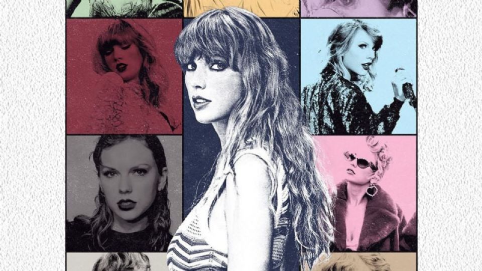 Taylor Swift en el arte oficial de 'The Eras Tour'